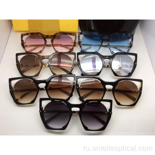 Full Frame солнцезащитные очки Cat Eye для женщин